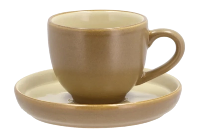 Tasse à Expresso Bitz Wood Sand 7 cl (6 Pièces)