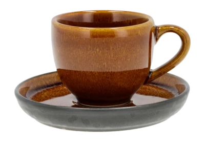 Espressotasse Bitz Gastro Amber Black 7 cl (6-teilig)