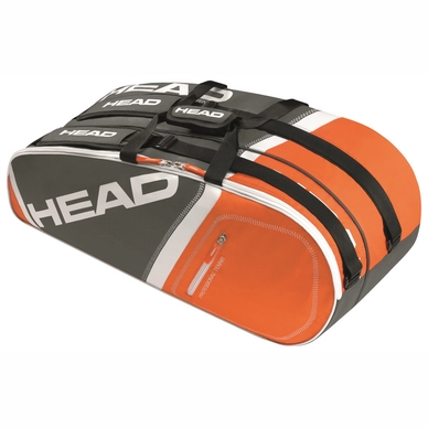 Tennistas HEAD Core 6R Combi Antracite Orange