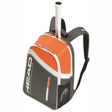 Sac de tennis HEAD Core Backpack Anthracite Orange
