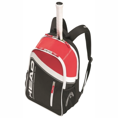 Tennistas HEAD Core Backpack Black Red