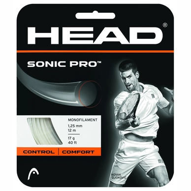 Cordage HEAD Sonic Pro White 1.30mm/12m