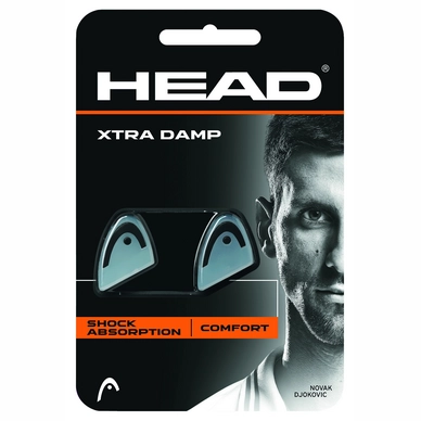 Racket Demper HEAD Xtra Damp Black