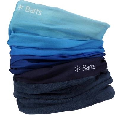 Scarf Barts Unisex Multicol Polar Dip Dye Blue