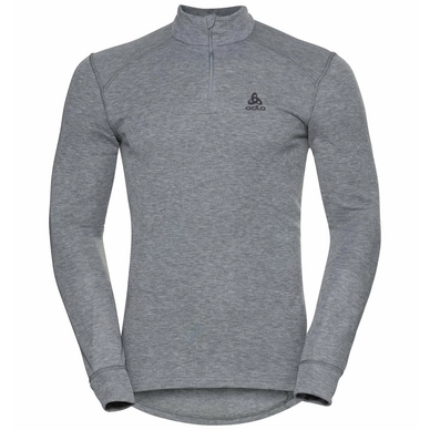 Shirt Odlo BL Top Turtle Neck LS Half Zip Active Grey Melange Herren
