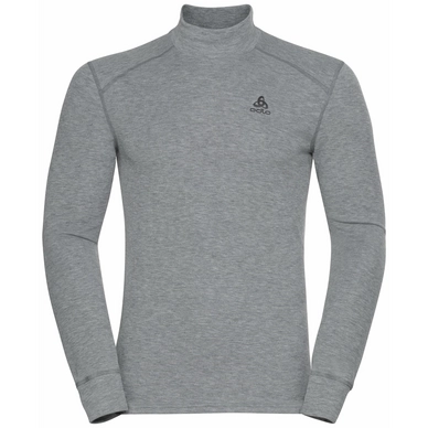 Ondershirt Odlo Men BL Top Turtle Neck LS Active Warm Eco Grey Melange