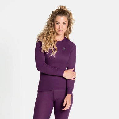 Unterziehshirt Odlo BL Top Crew Neck LS Active Warm Eco Charisma Damen