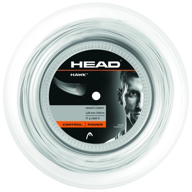 Cordage HEAD HAWK Reel White 1.30mm/200m