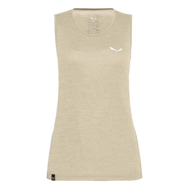 Débardeur Salewa Femme Puez Graphic Dry Oatmeal Melange