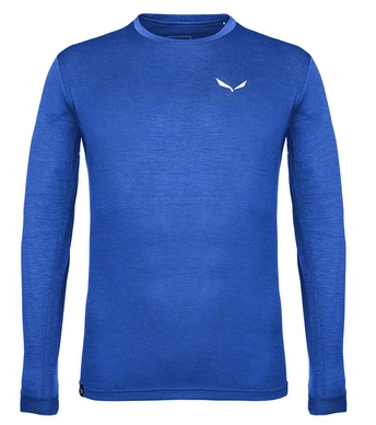 Langarmshirt Salewa Puez Melange Dry Herren Electric Melange