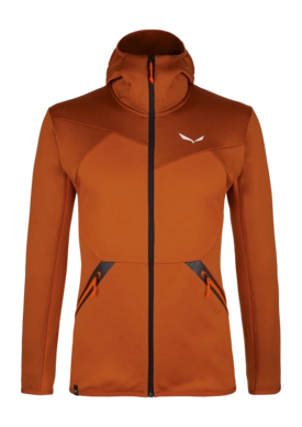 Sweatjacke Salewa Puez Melange Polarlite Hooded Herren Autumnal Melange