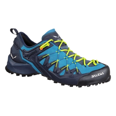 Chaussures de Randonnée Salewa Homme Wildfire Edge Premium Navy Fluo Jaune
