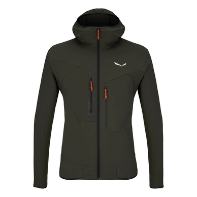 Jas Salewa Men Puez 2 Durastretch Hooded Dark Olive