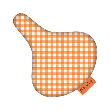 Zadelhoes Bikecap Orange Checkmate