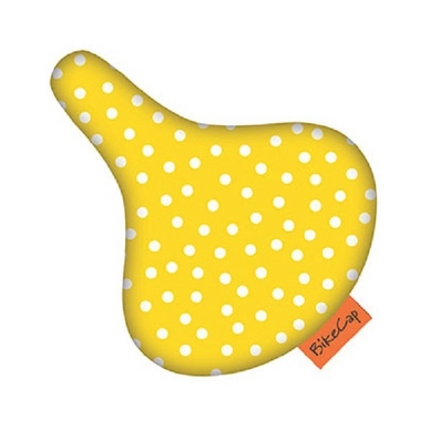 Zadelhoes Bikecap Yellow Dot