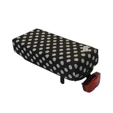 Coussin Porte-Bagages Hooodie Big Cushie White Small Dots