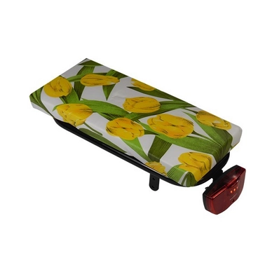 Coussin Porte-Bagages Hooodie Cushie Tulips Yellow