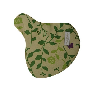 Zadelhoes Hooodie Flower Cream Green