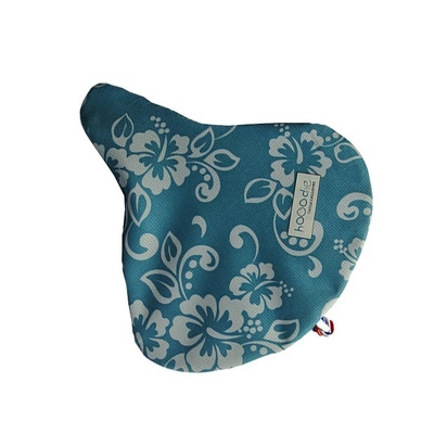Zadelhoes Hooodie Flower Aloha Aqua