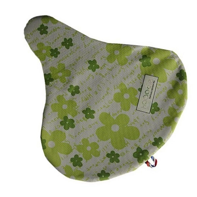 Zadelhoes Hooodie Flower & Text Green