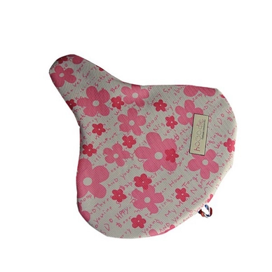 Zadelhoes Hooodie Flower & Text Pink