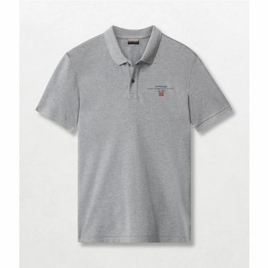 Polo Napapijri Men Eisberg SS Med Grey Mel