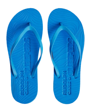 Slipper Sleepers Women Slim Rudolph Blue
