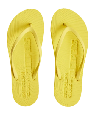 Slipper Sleepers Women Slim Rudolph Yellow