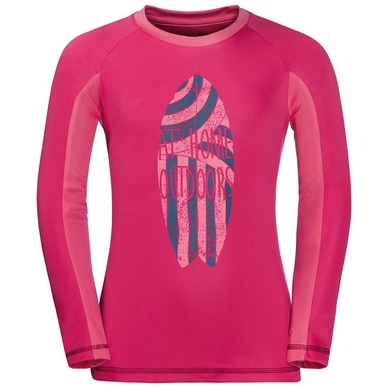 Longsleeve Jack Wolfskin Kids Shoreline Longlseeve Tropic Pink
