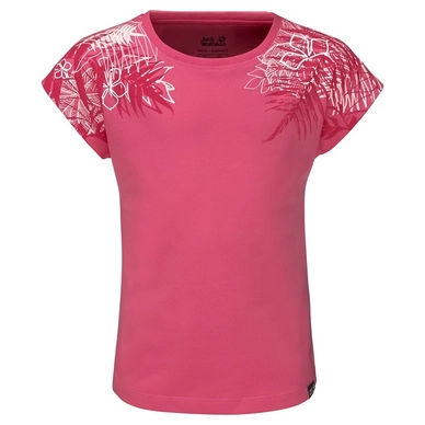 T-Shirt Jack Wolfskin Orchid T Girls Hot Pink