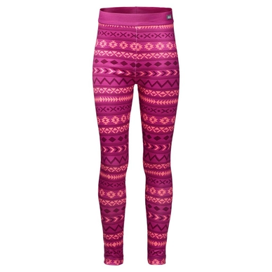 Legging Jack Wolfskin Girls Inuit Tights Fuchsia Allover