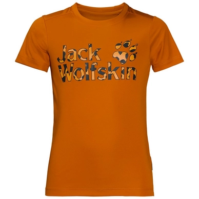 T-Shirt Kids Jack Wolfskin Jungle Desert Orange