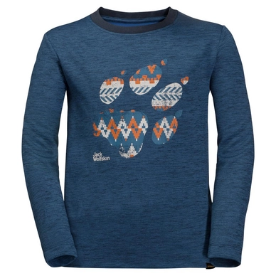 Longsleeve Jack Wolfskin Vargen Longsleeve Night Blue Kinder