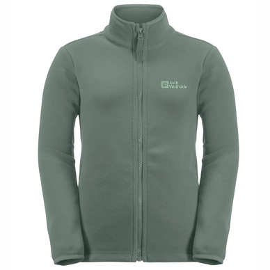 Sweatjacke Jack Wolfskin Taunus Jacket Kids Hedge Green
