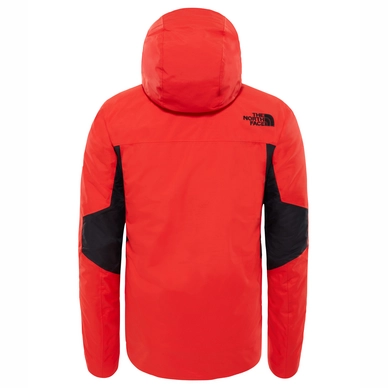 Jas The North Face Men Clement Triclamate 3 in 1 Jacket Fiery Red TNF Black