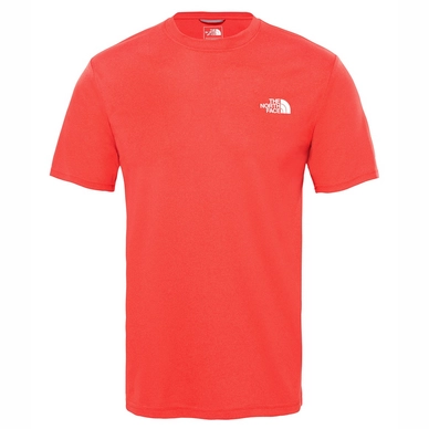 T-Shirt The North Face Men Reaxion AMP Crew TNF Red Heather