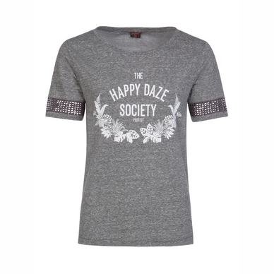 T-Shirt Protest Women Nubia Dark Grey Melee