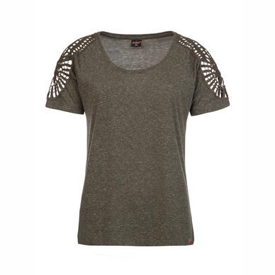T-Shirt Protest Womens Leila True Olive