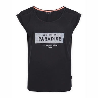 T-Shirt Protest Womens Trey True Black