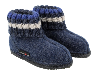 Pantoffel Haflinger Kids Paul Jeans