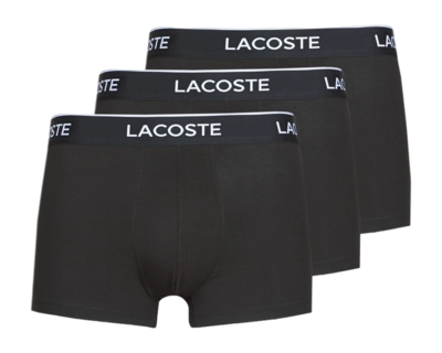 Boxershorts Lacoste Casual Schwarz Herren (3er Set)
