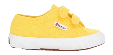 Superga Kids 2750 Cotjstrap Classic Yellow Bright