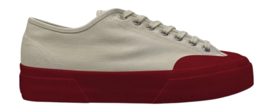 Superga Unisex 2432 Workwear Off White Red