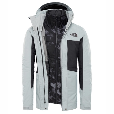 Jas The North Face Men Clement Triclimate 3 in 1 Jacket High Rise Grey Asphalt Grey