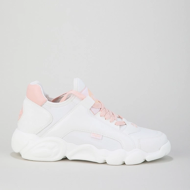 Buffalo Cali White Pink Neoprene Imi Leather