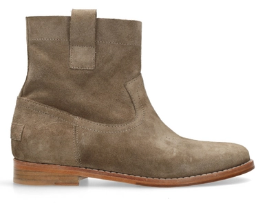 Shabbies Amsterdam Women SHS1505 Wendy Ankle Boot Suede Light Brown