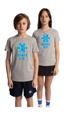 T-Shirt Osaka Kids Deshi Tee Blue Star Heather Grey