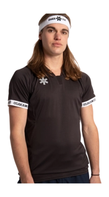 Tennisshirt Osaka Men Jersey Black