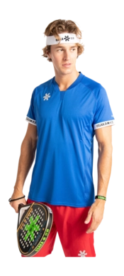 Tennisshirt Osaka Men Jersey Royal Blue