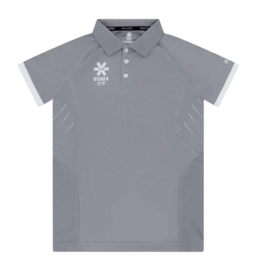 Tennisshirt Osaka Kids Polo Jersey Dark Grey